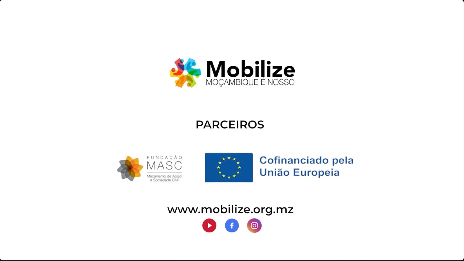 Produção Audiovisual para Mobilize Moçambique #1: frame