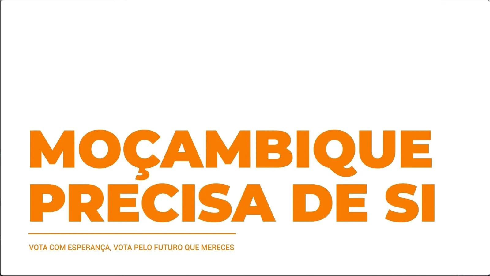 Produção Audiovisual para Mobilize Moçambique #2: frame
